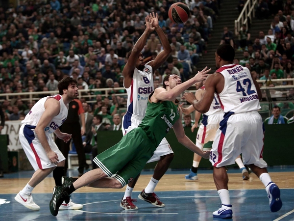 "Panathinaikos" palaužė CSKA krepšininkus