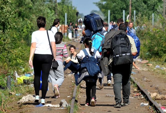 Slovėnija rengiasi sutikti „masinį pabėgėlių antplūdį“