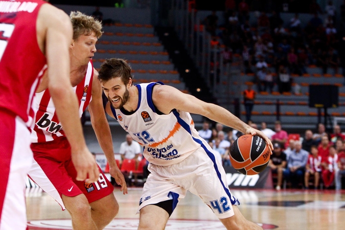 M. Kuzminsko indėlis į „Olympiacos“ pergalę – 13 taškų