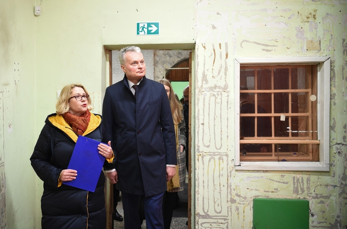 Prezidentas apsilankė Gedimino kalne rastų sukilėlių istorijai skirtoje parodoje