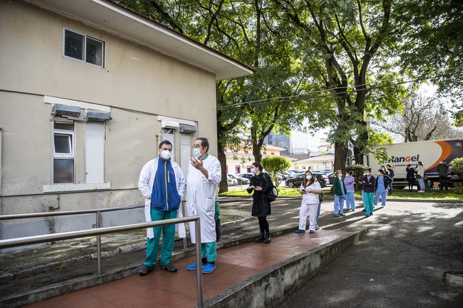 Portugalijoje nustatytų užsikrėtimo koronavirusu atvejų skaičius viršijo 400 tūkst.