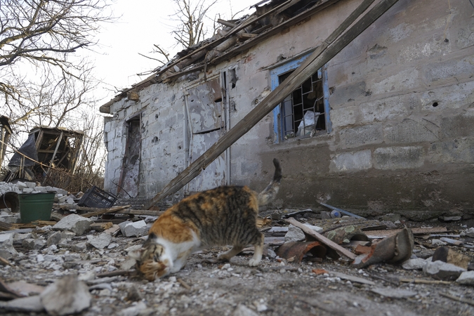 Per apšaudymą žuvo Ukrainos civilis