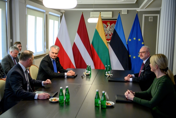 Prezidentas G. Nausėda: karinės paramos Ukrainai reikia nedelsiant
