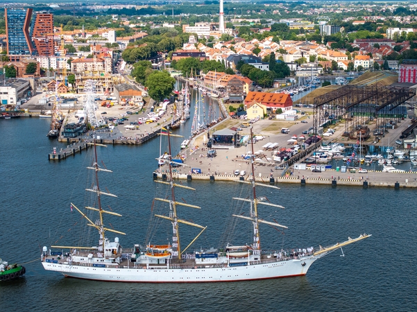 Klaipėdiečius džiugina istoriniai „The Tall Ships Races“ burlaiviai