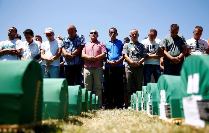 Srebrenicos žudynių aukų minėjimas