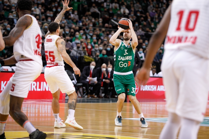 Išsigelbėjo, bet krito: „Žalgiris“ nesustabdė „Monaco“ taškų mašinos