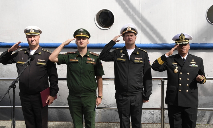 Indonezija ir Rusija surengs pirmąsias bendras karinio jūrų laivyno pratybas