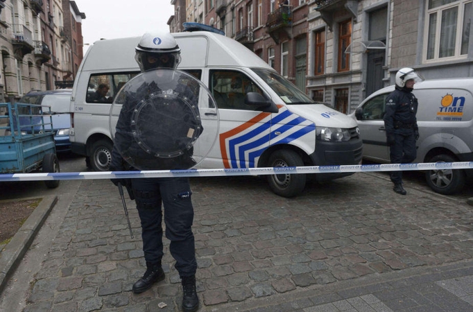 Belgijos policija per 2016 m. išpuolius