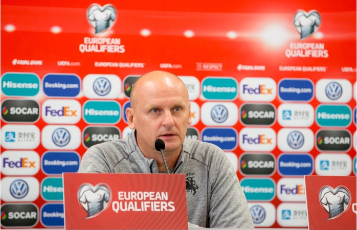 Futbolo rinktinės treneris V. Urbonas: būti mažu nereiškia būti silpnu
