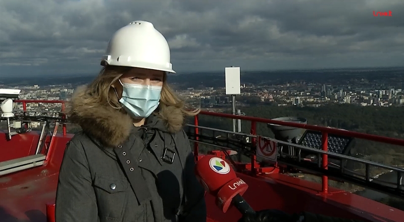 Po ilgos pertraukos atsidarė Televizijos bokštas