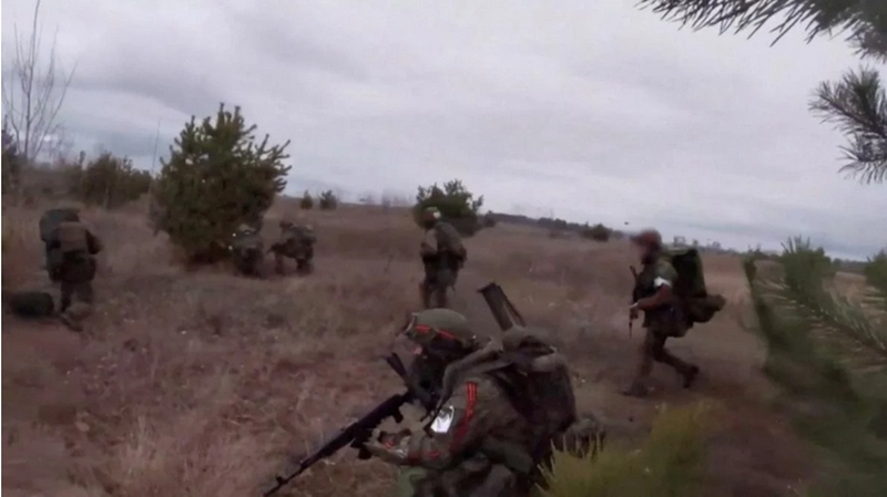 Ukraina teigia išstūmusi Rusijos pajėgas iš kelių kaimų šiaurės rytuose