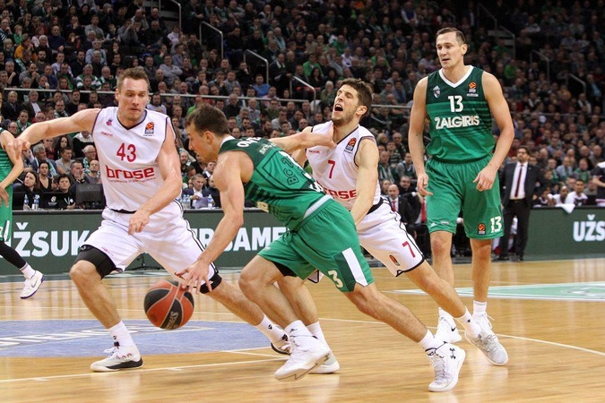 „Žalgirio“ krepšininkai Bamberge pralaimėjo