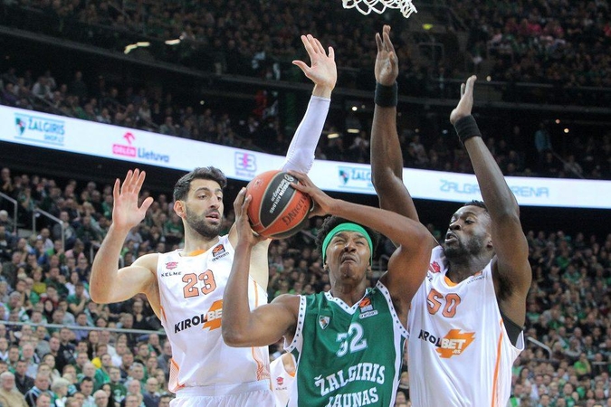 „Žalgiris“ svečiuose susitvarkė su „Baskonia“ krepšininkais