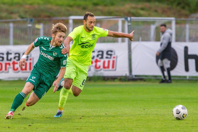 „Kauno Žalgiris“ iš „Riterių“ išpešė tik tašką