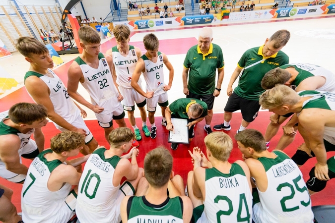 Lietuvos krepšininkai – Europos jaunimo olimpinio festivalio finale