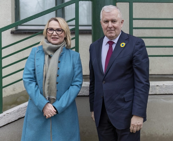 Jana Černochova ir Arvydas Anušauskas