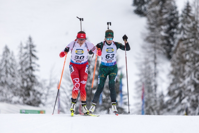 Sėkmingas biatlonininkių testas Norvegijoje: Italijos legenda liko už L. Žurauskaitės nugaros