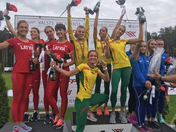 Lietuvos lengvaatlečiai Baltijos šalių mače iškovojo dar aštuonias pergales