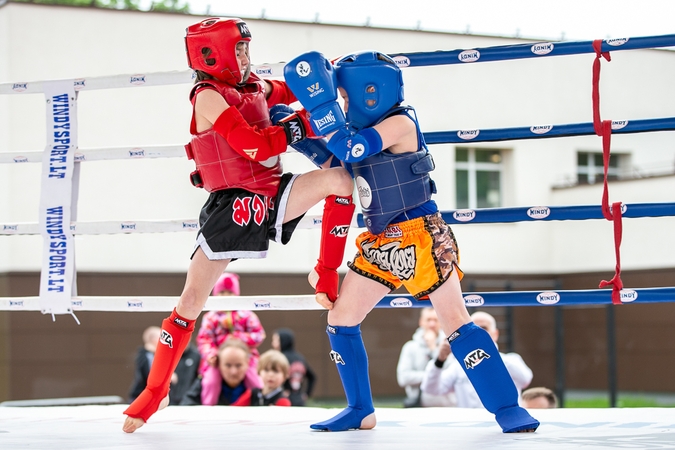 Dėl Vilniaus mero taurės varžėsi penkių šalių muaythai kovotojai