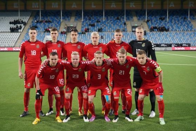 Lietuvos U-19 futbolo rinktinė sužaidė lygiosiomis su švedais