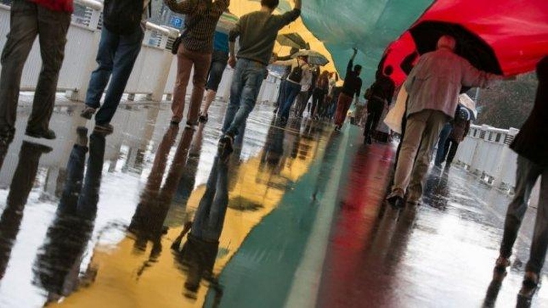Baltijos keliui skirtoje parodoje susibūrė trijų šalių menininkai