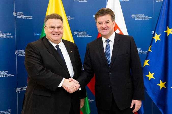 L. Linkevičius Sanglaudos draugų susitikime: neturėtume kurti dviejų greičių Europos