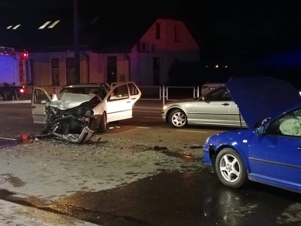Šančiuose – masinė avarija: sužaloti trys žmonės 