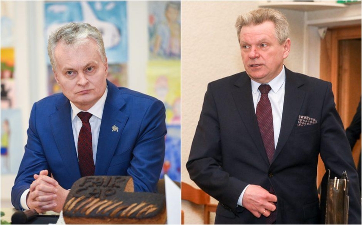 Gitanas Nausėda ir Jaroslavas Narkevičius
