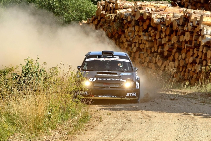 Greičiausi "300 Lakes Rally" ekipažai pasidalijo starto pozicijas