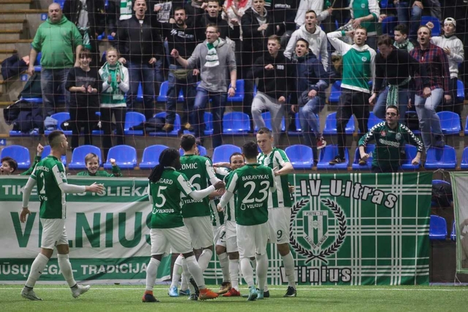 Vilniaus „Žalgiris“  įtikinamai įveikė A lygos debiutantus