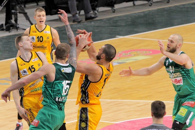 Jaunuolius tikrinęs „Žalgiris“  lengvai laimėjo Šiauliuose