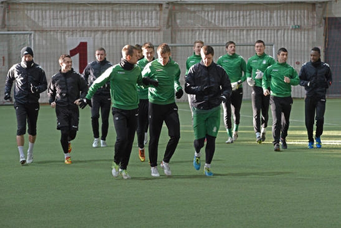 Vilniaus "Žalgirio" futbolininkai pradeda naują pasiruošimo etapą