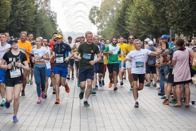 Didžiausiame Vilniaus bėgime finišavo ir sostinės meras