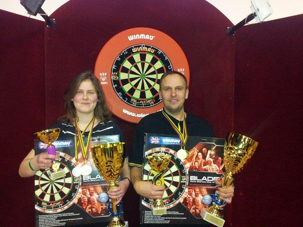 Smiginio čempionate triumfavo kaunietis ir jonaviškė