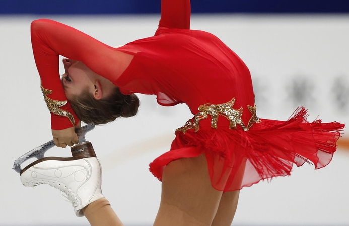 Čiuožėja I. Janulevičiūtė: šį sportą pamėgau M. Drobiazko ir P. Vanago dėka