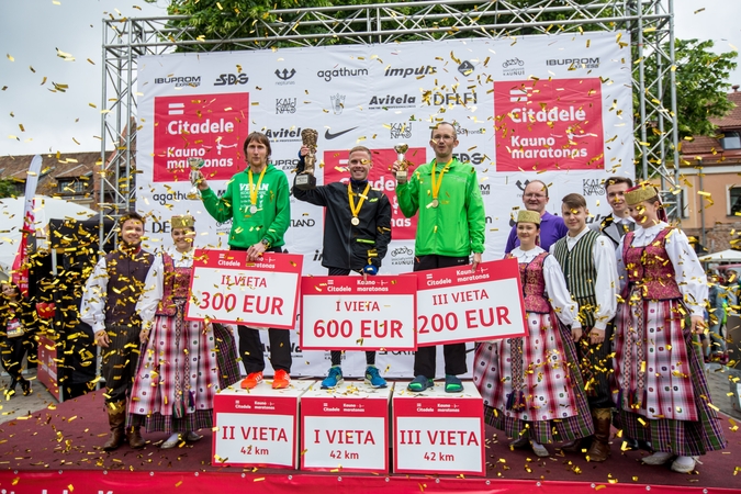 Penktajame Kauno maratone – permainingas oras ir nauji rekordai