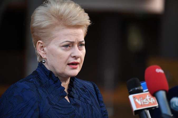 D. Grybauskaitė: reikia nuspręsti, ar didinti ES biudžetą, ar mažinti išlaidas