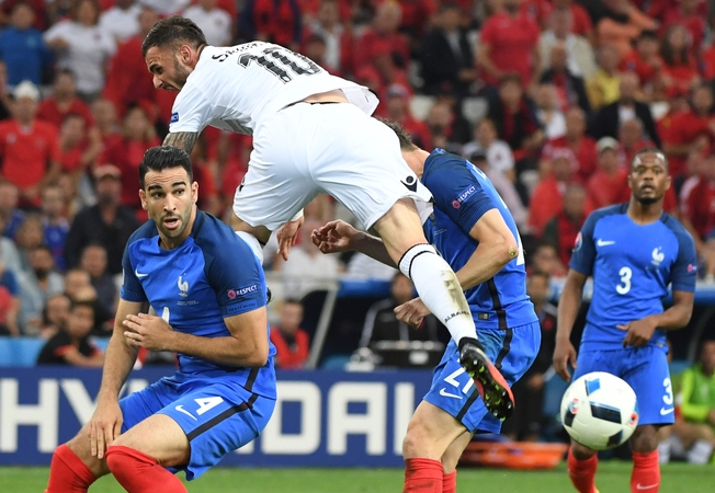Prancūzijos futbolininkai palaužė Albanijos rinktinę ir iškopė į aštuntfinalį