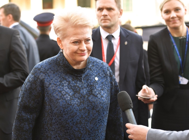 D. Grybauskaitė apie D. Trumpą: prasideda „twitterinės“ diplomatijos era
