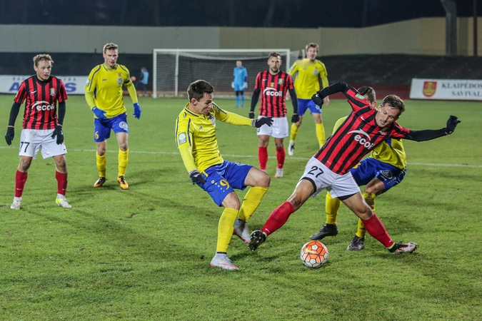 "Atlantas" su "Trakų" futbolininkais sužaidė be įvarčių