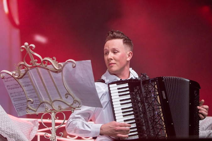 M. Levickis klaipėdiečiams padovanojo įspūdingą muzikos šou
