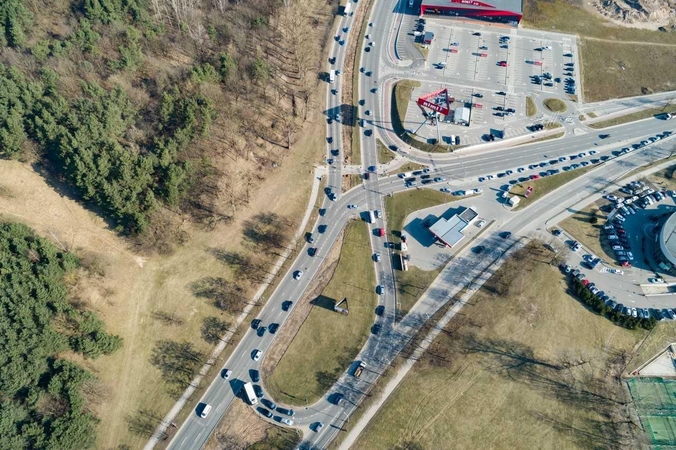Prasidėjo svarbi Geležinio Vilko gatvės atkarpos rekonstrukcija