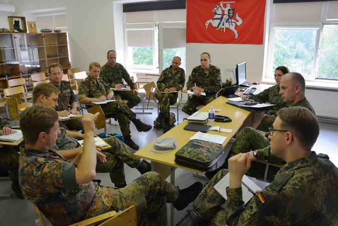 Tarptautinį sąjungininkų batalioną planuojama dislokuoti Rukloje