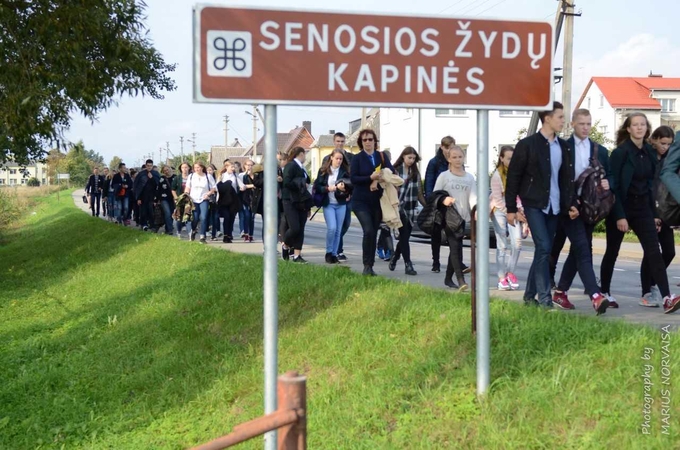 Garliavoje – žydų genocido dienai skirtas minėjimas