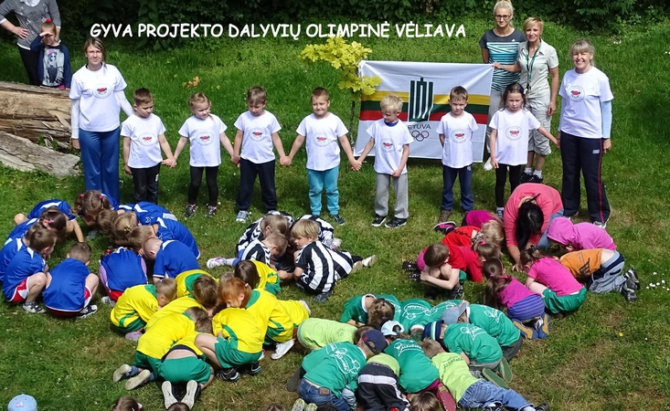 Olimpinių idėjų mokėsi ir mažieji, ir pedagogai