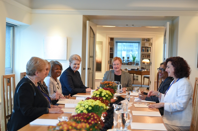 D. Grybauskaitė išrinkta Pasaulio moterų lyderių tarybos pirmininke