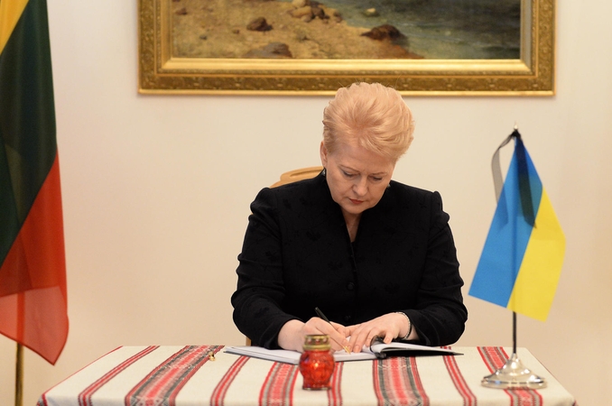D. Grybauskaitė: Ukrainos laukia nelengvas reformų kelias
