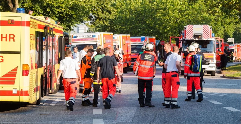 Hamburge kilo gaisras buvusioje priešlėktuvinėje slėptuvėje