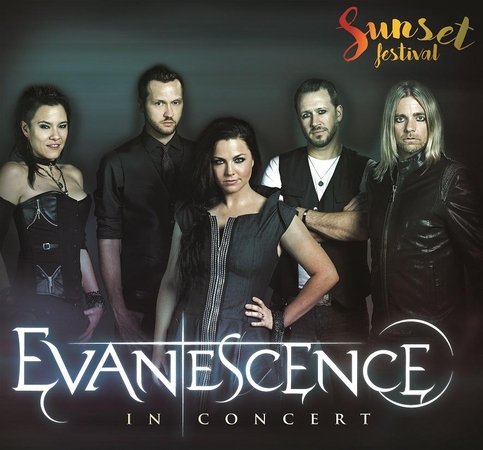 Pirmą kartą Lietuvoje – roko grupė „Evanescence“