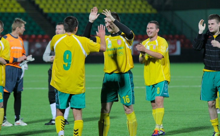 FBK "Kaunas" klubo vadovai džiaugiasi sezoną baigę be skolų